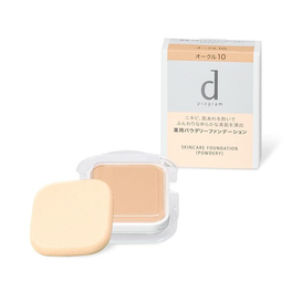 시세이도 d프로그램 스킨 케어 파운데이션 파우더리 오크르 10 리필용 10.5g