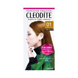 클레오 디테 염색약 01 차이 티 베이지 (1 세트)