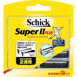 쉬크 슈퍼2 플러스 X 교체날 9개입