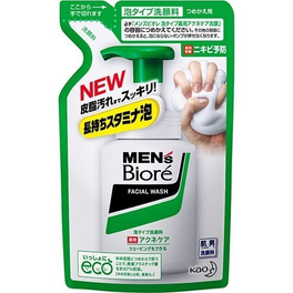 맨즈 비오레 거품타입 약용 아크네케어 리필용 130 ml