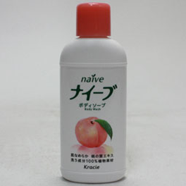 순진 보디 소프복숭아의 잎　미니 80 ml