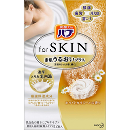 카오 버블 for SKIN 피부 수분 플러스 카모마일 향기 12정　　　　