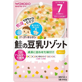 와코도 굿 굿 키친 연어의 두유 리조또 80g