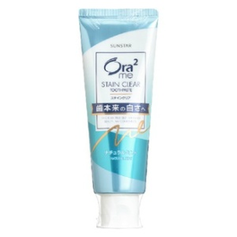 ora 2 스테인 클리어 페이스트 프리미엄 내추럴 민트 치약 130g