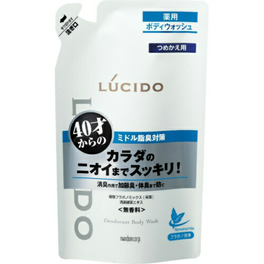 [맨담] 루시도 약용 데오드란트 바디 워시 리필용 380ml