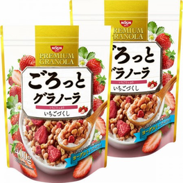 닛신 시스코 고롯토 그래놀라 시리얼 400g x 2개 세트