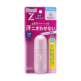 비오레Z 롤온g2 데오드란트 비누향 30g