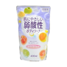 약산성 바디 샴푸 프루티 플로랄 향기 리필용 400mL