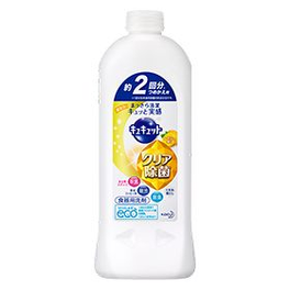 세제 큐큐토 클리어 살균 레몬향 (리필용) 385ml