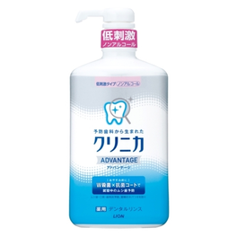 라이온 구리니카아도반테지 덴탈 린스 저 자극 타입 (무알콜) 900ml