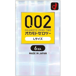 오카모토 제로 투 L사이즈 클리어 6개