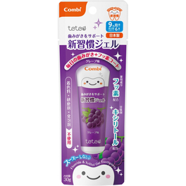 콤비 테테오양치질 서포트신 습관 젤 그레이프 맛 그레이프