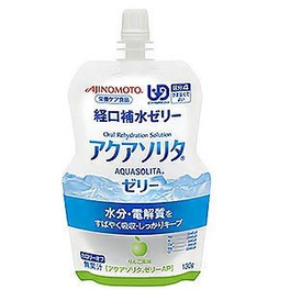 아쿠아소리타 수분보충 젤리 사과맛 130g X 6개 세트