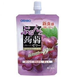 오리히로 곤약젤리 스탠딩 포도 130g