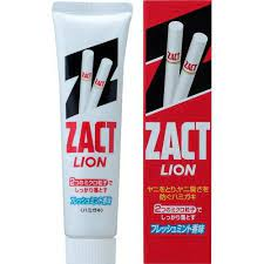 [라이온] ZACT 작트치약 150g (누런이)
