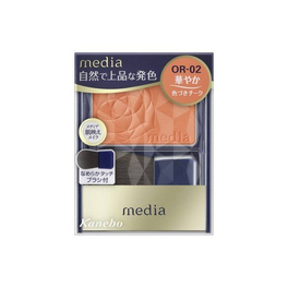 가네보 미디어 브라이트업 블러셔 N OR-02