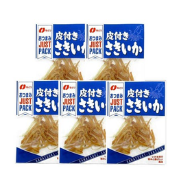 저스트팩 껍질 사키이카(껍질있는 진미채) x 5개 세트