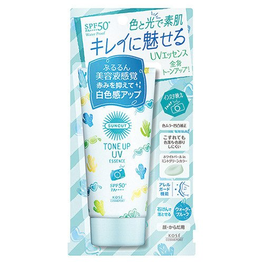 코세 선컷 톤 업 UV 에센스 민트 그린 80g　　
