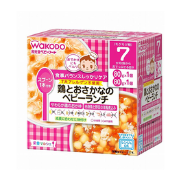 와코도 영양 마르쉐 닭고기와 흰살생선 도시락 80g×2