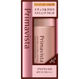 카오 Primavista 소피나 프리마비스타 내추럴 글로우 래스팅 리퀴드 파운데이션 베이지 오크르 05