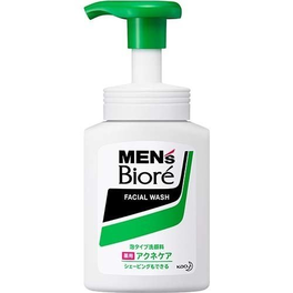 맨즈 비오레 거품 타입 약용 아크네케어 세안폼 본체 150ml