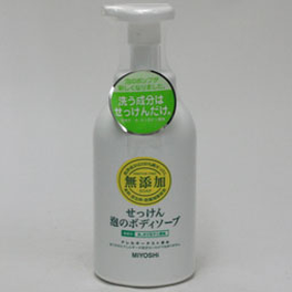 무첨가 비누거품의 보디 소프 펌프 500 ml