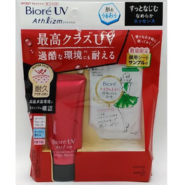카오 비오레 UV 아스리즈무 스킨 프로텍트 에센스 70g 리프레쉬 시트 무료 샘플 포함　　　