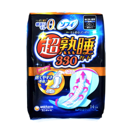소피 초 숙면 가드 330 특히 많은 날 밤 날개 형 (14 장)