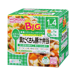 와코도 BIG사이즈 영양 마르쉐 돼지 고기 된장국 도시락 (130g + 80g