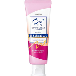 Ora2 스틴 클리어 페이스트 치약 피치 민트 130g