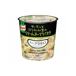 쿠노르스프 DELI 연어&시금치 크림 스프 파스타