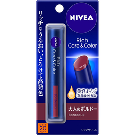니베아 리치 케어 & 컬러 립 보르도 2g