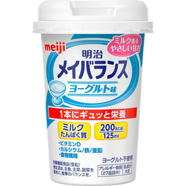 메이지 메이 밸런스 미니컵 요구르트 맛 125ml