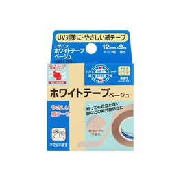 화이트 테이프 베이지 12mm