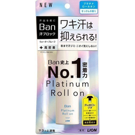 라이온 밴 땀 차단 플래티넘 롤온 비누 향기 40ml　