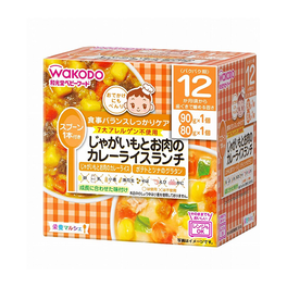 와코도 영양 마르쉐 감자와 살코기의 카레라이스 런치 90g+80g