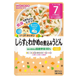 와코도 굿 굿 키친 하등 과 미역의 끓인 요리 우동 80g