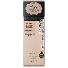Visee 가네보 비세 필터 스킨 리퀴드 OC-405 약간 밝은 자연스러운 피부색 30ml