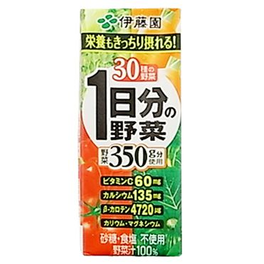 1일분의 야채 종이 팩 200ml x 12팩