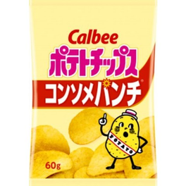 카루비 포테이토칩스 콘소메 펀치 60g×12