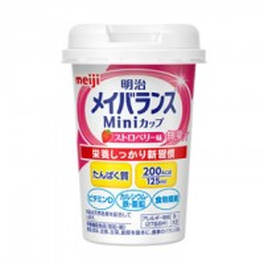 메이지 메이 밸런스 미니컵 스트로베리 맛 125ml