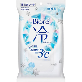 카오 비오레 냉시트 무향 20매　　　　　　　　
