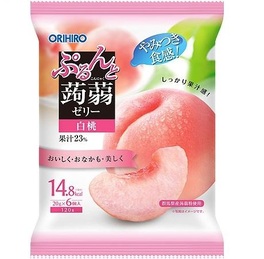 오리히로 곤약젤리 복숭아 6개입