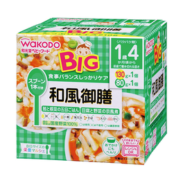 와코도 BIG 사이즈의 영양 마르쉐 일본식 정식 (130g + 80g)