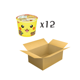 산요식품 삿포로 포켓몬 간장소바 컵라면 x12